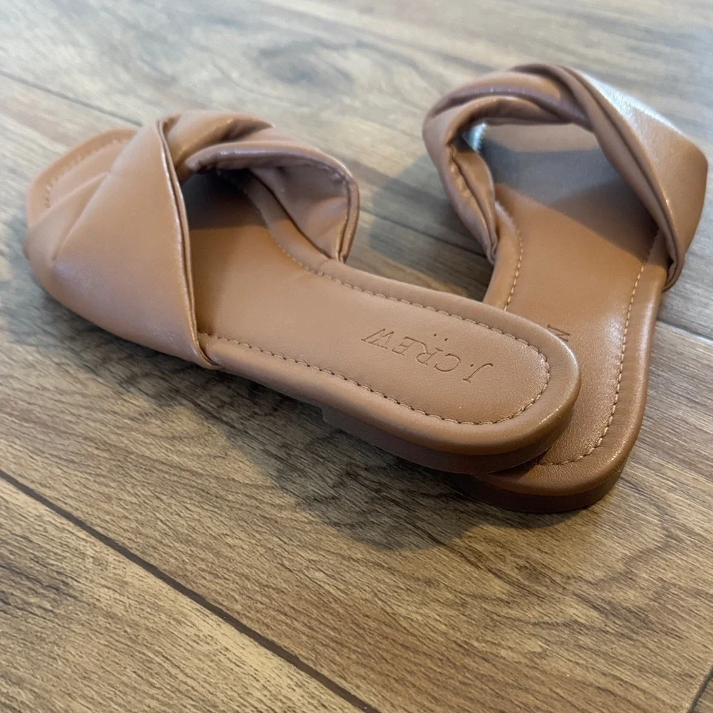 J. Crew Women's Brown Twist Sandals